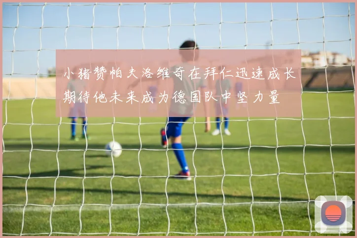 小猪赞帕夫洛维奇在拜仁迅速成长期待他未来成为德国队中坚力量